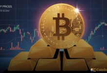 بيتكوين يلامس أدنى مستوياته مقابل الذهب في سنوات
