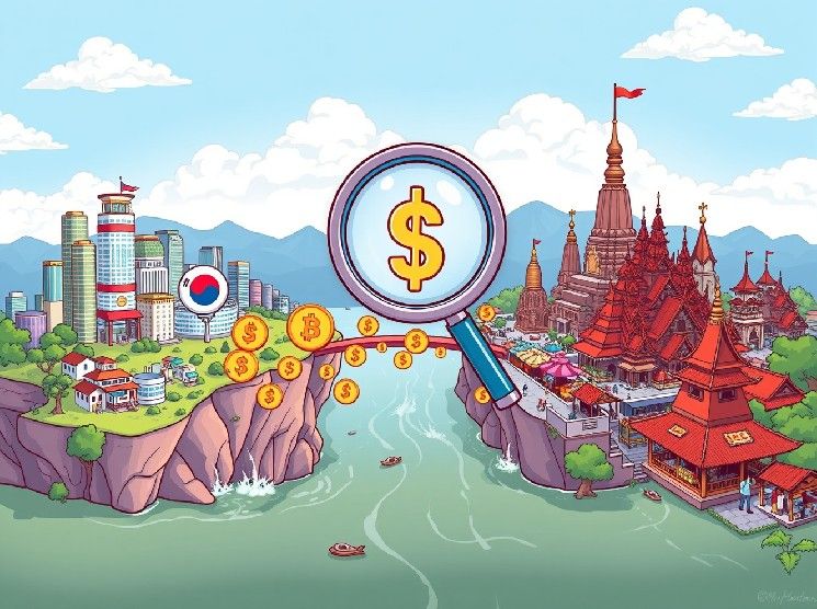 كمبوديا وكوريا الجنوبية: ارتفاع التحويلات المشفرة 1400 ضعفاً يثير الإنذارات