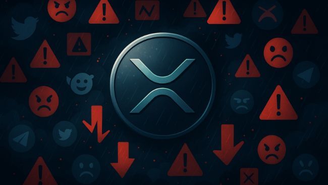 وسائل التواصل الاجتماعي تتحول للتشاؤم حول XRP: هل هذه إشارة شراء؟