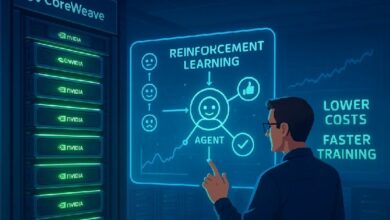 أسهم CoreWeave تقفز 8% مع إطلاق أدوات تطوير الذكاء الاصطناعي