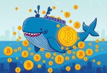 حوت بيتكوين يضخ 24.2 مليون دولار في صفقة شراء ضخمة