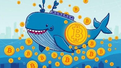 حوت بيتكوين يضخ 24.2 مليون دولار في صفقة شراء ضخمة