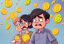 انهيار استثمارات ترامب في العملات الرقمية: خسائر مليار دولار amid انهيار السوق