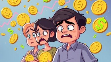 انهيار استثمارات ترامب في العملات الرقمية: خسائر مليار دولار amid انهيار السوق