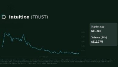سعر عملة Intuition (TRUST) يقفز 250% خلال يوم واحد