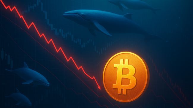 الحيتان الصغيرة تتخلى عن البيتكوين بينما يحتفظ القدامى بهدوء