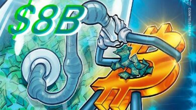 سفينة بيتكوين النقدية تجمع 8 مليارات دولار لكن التعافي يخلو من تدفقات صناديق ETFs