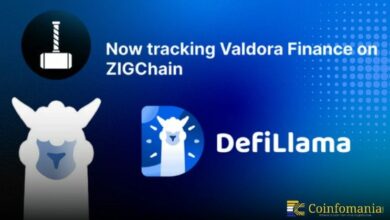 "فالدورا للتمويل تطلق عملياتها على ZIGChain وتحصل على تتبع DefiLlama وتصل قيمتها المقفلة إلى 10 ملايين دولار"