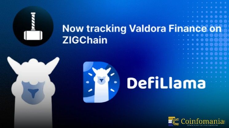 "فالدورا للتمويل تطلق عملياتها على ZIGChain وتحصل على تتبع DefiLlama وتصل قيمتها المقفلة إلى 10 ملايين دولار"