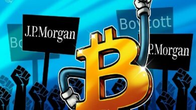 مؤيدو البيتكوين والاستراتيجية يطالبون بمقاطعة جي بي مورجان