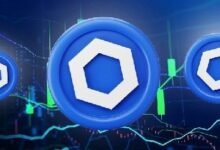 سعر Chainlink يستعد لصعود 23% مع ارتداد السعر من دعم النمط الوتدي الهابط