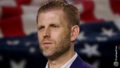 إيريك ترامب ينفي مزاعم بيع شركته للعملات الرقمية رموزاً لمجموعات مرتبطة بروسيا وكوريا الشمالية