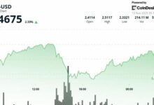 صعود XRP 3% مع بدء تداول صندوق ETF المرتبط بربل عند افتتاح السوق الأمريكية