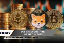 توقعات سوق العملات الرقمية: إيثيريوم (ETH) يفقد قوته، وبيع شيبا إينو (SHIB) المستهدف مؤكد، فهل يصمد البيتكوين عند 100,000 دولار؟