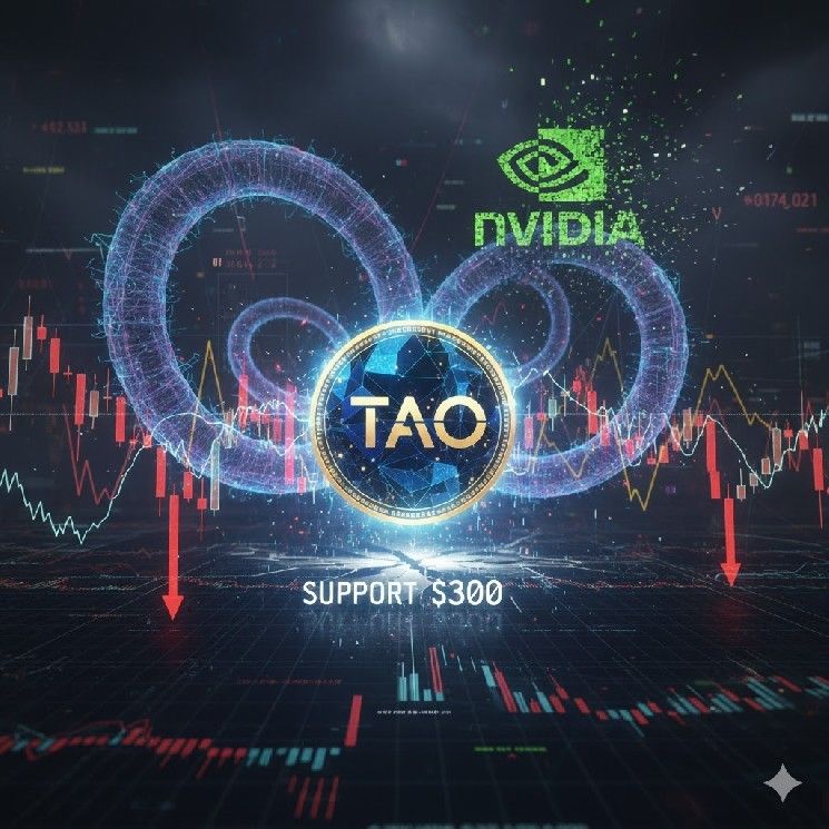 بايتنسور (TAO) تتحدى هبوط سوق الذكاء الاصطناعي لإنفيديا وترنو لدعم 300 دولار