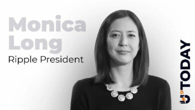 رئيسة ريبل مونيكا لونغ تثير التكهنات بعد ارتباطها بمسؤول بريطاني رفيع