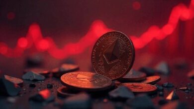 عاجل: سعر الإيثيريوم يهوي دون 3 آلاف دولار متأثراً بانهيار البيتكوين