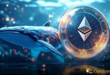 حوت إيثيريوم بقيمة 1.33 مليار دولار يضخ 120 مليون دولار بعد عملية تراكم هائلة