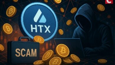 تبادل سري داخل HTX مرتبط بشبكة احتيال بقيمة 10 مليار دولار