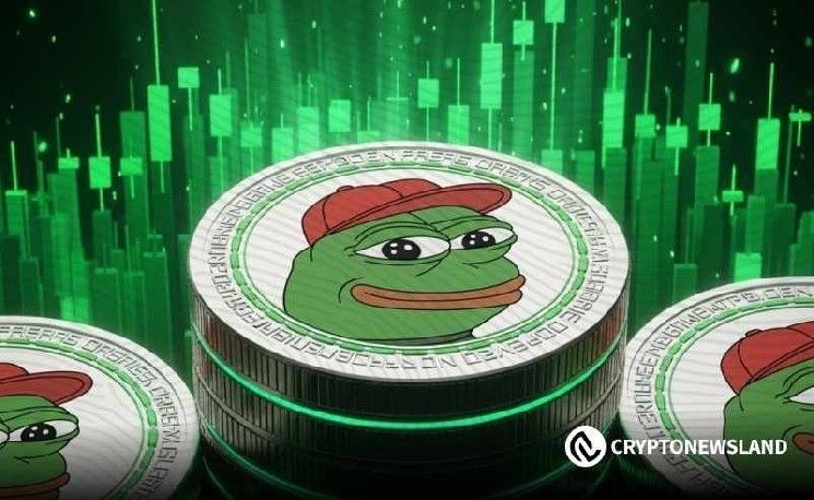 بيبي (PEPE) يحافظ على القيمة السوقية عند 2.97 مليار دولار مع استقرار السعر بين 0.0569 و 0.0573 دولار