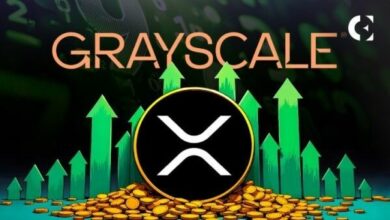 "جرايسكيل تحدث ملف صندوق XRP المتداول قبل مؤتمر ربل سويل.. والسعر لا يزال في نطاق محدد"