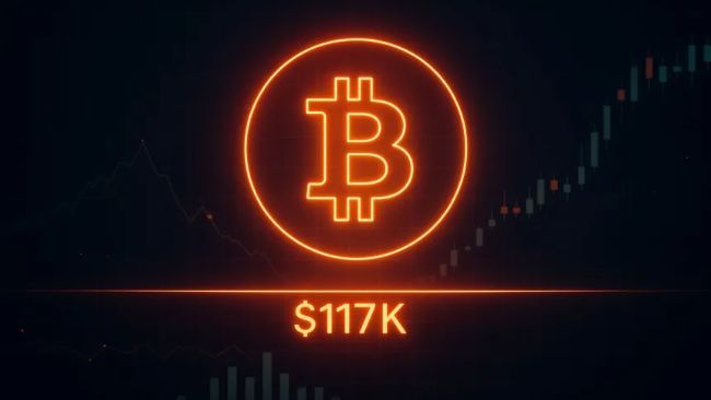 نقطة التحكم في البيتكوين عند 117 ألف دولار: المعركة الحاسمة للمضاربين الصاعدين