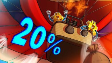 شركة البيتكوين "تونتِي ون كابيتال" تهبط 20% في أول يوم تداول