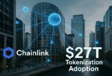 بيانات تؤكد: تشينلينك تؤمن قيمة تتجاوز 27 تريليون دولار مع تسارع اعتماد المؤسسات للتّوحيد الرقمي للأصول