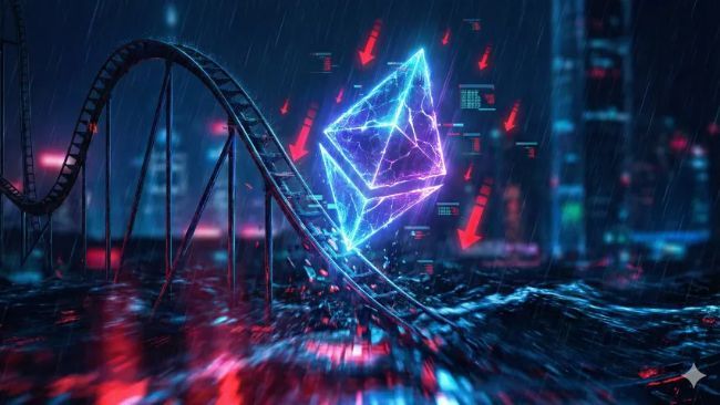 سعر الإيثيريوم يهبط مجدداً: هل أوشك المضاربون الصاعدون على نفاد الدفاعات؟