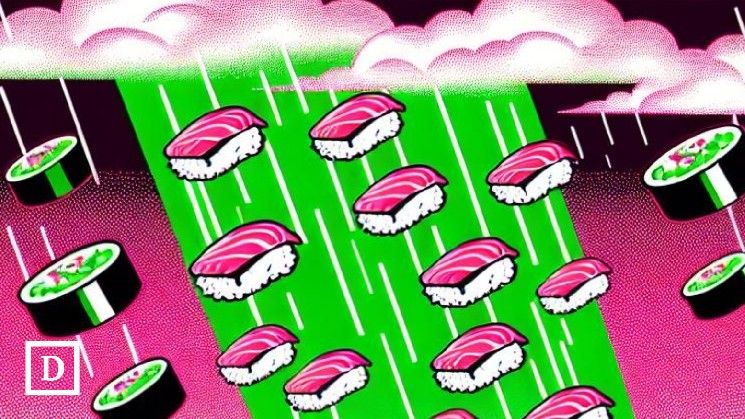 محفظة واحدة تتحكم في تصويت يرفع انبعاثات عملة سوشي (SUSHI) في سوشي سواب