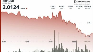 تراجع XRP مع جني المتداولين أرباح البيتكوين وسط تدفقات قوية للصناديق المتداولة (ETF)