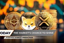 مراجعة سوق العملات الرقمية: شيبا إينو (SHIB) عند مستوى انعكاس حاسم، تفاؤل الإيثيريوم (ETH) على وشك الانفجار مجدداً، وآخر نقطة ارتداد لـ XRP قبل خسارة مستوى 2 دولار