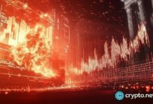 العملات الرقمية تترنح بينما يقفز مؤشر داو جونز لمستوى قياسي جديد مما يثير تحول استثماري كبير بعيدًا عن قطاع التكنولوجيا