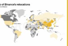 تتبع انتشار إمبراطورية بينانس العالمية في الخريطة
