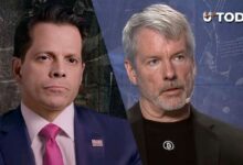 أنتوني سكاراموتشي يصف مايكل سايلور كأذكى شخصية في عالم العملات الرقمية