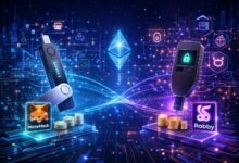 كيفية استيراد محفظة الأجهزة إلى MetaMask و Rabby