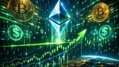 إيثيريوم تصعد إلى 3400 دولار مع تحقيق إيداع ETH لمستوى قياسي جديد