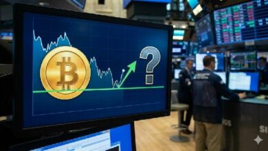 سعر البيتكوين يدعم مستوى الدعم بينما يتساءل المتداولون عن موعد الدفعة الصعودية القادمة