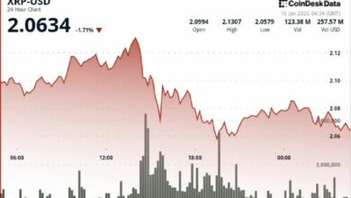 تراجع XRP 4% بفعل ضعف السوق رغم تدفقات صناديق الاستثمار القوية