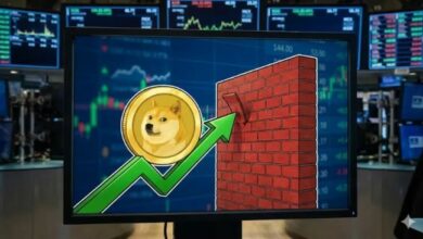 انتعاشة Dogecoin (DOGE) تبدو هشة مع عقبات متعددة في الأفق