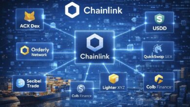 تشينلينك توسع انتشارها بـ 14 تكاملاً جديداً عبر 8 سلاسل كتل