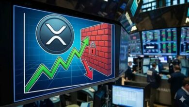 تعافي سعر XRP يصطدم بمقاومة شديدة والمكاسب المُحتملة في خطر