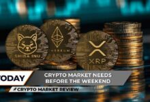 مراجعة سوق العملات الرقمية: عودة شيبا إينو (SHIB) بقوة، إيثيريوم (ETH) عند مفترق طرق، وهدف XRP المقفل عند 2 دولار