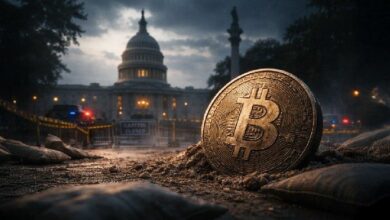 البيتكوين يواجه رياحاً اقتصادية عاتية مع اقتراب إغلاق الحكومة الأمريكية
