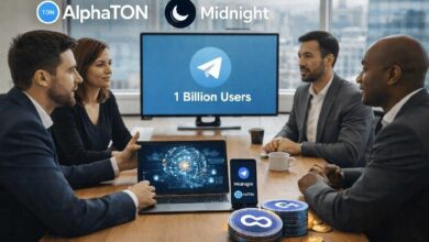منتصف الليل و AlphaTON يقدمان الذكاء الاصطناعي السري لتطبيق تيليجرام بمليار مستخدم