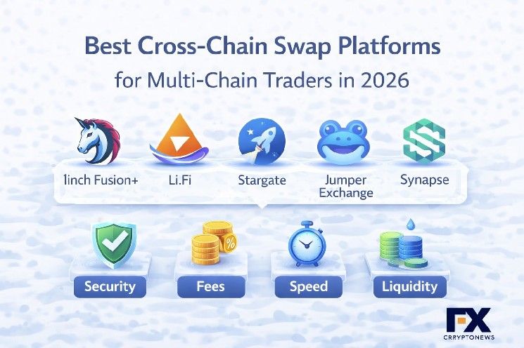 أفضل منصات المبادلة عبر السلاسل للمتداولين متعددي السلاسل في 2026