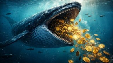 ذوبان ذعر حيتان البيتكوين: ضغط البيع على بينانس يهوي بشكل حاد