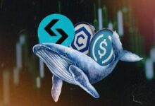 ارتفاع صفقات الحيتان في عملات كرونوس و USDC و Bitget Token