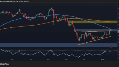 تحليل سعر البيتكوين: هل ينتظرنا تراجع حاد أم انفجار صعودي قريب؟