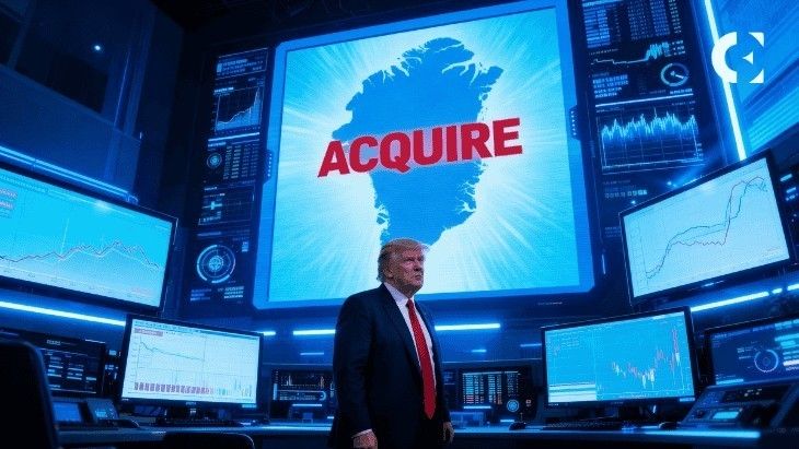مقامرة ترامب على غرينلاند تتحول إلى رهان على توقعات العملات الرقمية